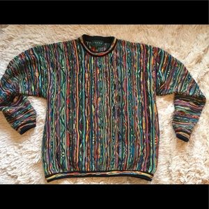 Tundra (Coogi Style) Cotton Sweater.